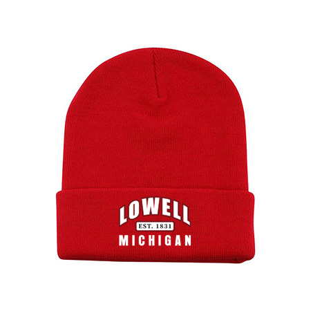 Lowell Acrylic Beanie with Cuff - Image 4