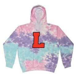 Alternative view of Lowell Youth Youth Tie Dye Fleece Pullover