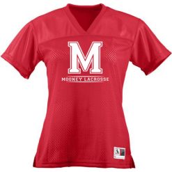 Alternative view of Mooney Lacrosse Ladies Junior Fit Replica Football Tee
