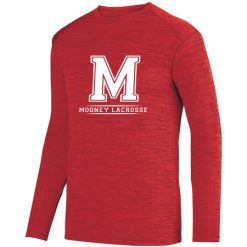 Alternative view of Mooney Lacrosse Adult SHADOW TONAL HEATHER LONG SLEEVE TEE