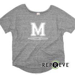 Alternative view of Mooney Lacrosse Ladies Triblend Flowy Tee