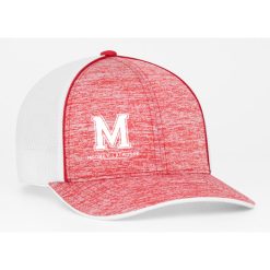 Alternative view of Mooney Lacrosse Fitted Heather Trucker Mesh