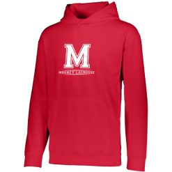 Alternative view of Mooney Lacrosse Adult Wicking Fleece Hoodie
