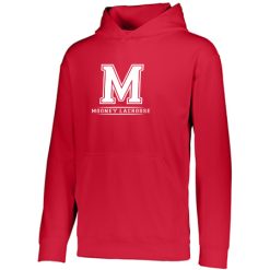 Mooney Lacrosse Youth YOUTH WICKING FLEECE HOODIE