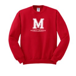 Alternative view of Mooney Lacrosse JERZEES® - NuBlend® Crewneck Sweatshirt