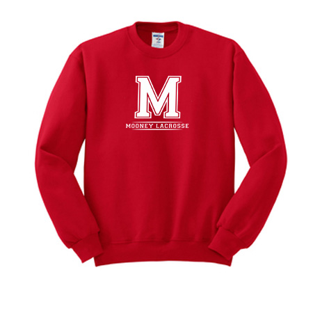 Mooney Lacrosse JERZEES® - NuBlend® Crewneck Sweatshirt - Image 2
