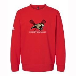 Alternative view of Mooney Lacrosse Adidas Fleece Crewneck Sweatshirt