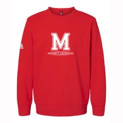 Mooney Lacrosse Adidas Fleece Crewneck Sweatshirt