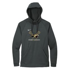 Alternative view of Mooney Lacrosse Adult Nike Therma-FIT Pullover Fleece Hoodie