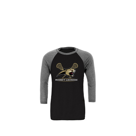 Mooney Lacrosse Unisex 3/4 Sleeve Baseball Tee - Image 14