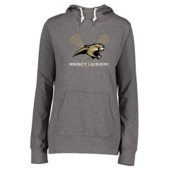 Alternative view of Mooney Lacrosse Ladies Ladies Light Funnel Neck Hoodie