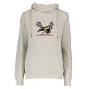 Mooney Lacrosse Ladies Classic Fleece Funnel Neck Pullover Hood