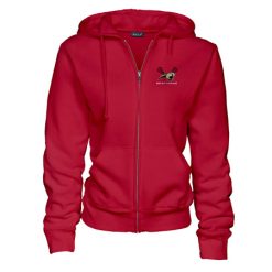 Alternative view of Mooney Lacrosse Ladies Full Zip Fleece Hoodie