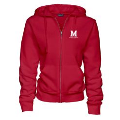 Mooney Lacrosse Ladies Full Zip Fleece Hoodie