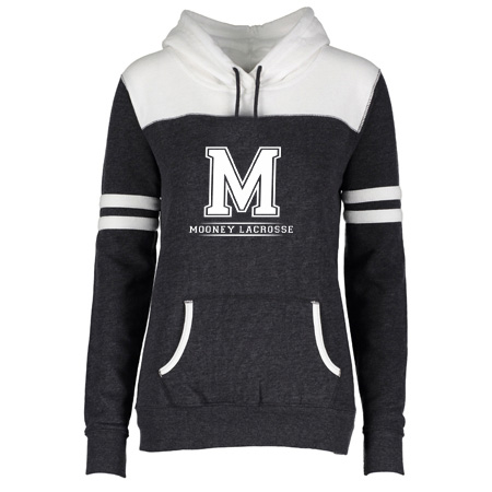 Mooney Lacrosse Ladies Varsity Fleece Pullover Hood - Image 3