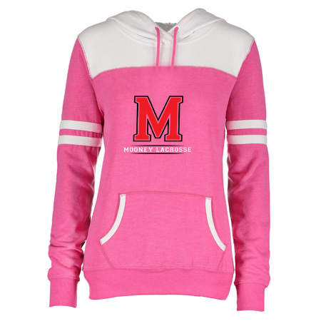 Mooney Lacrosse Ladies Varsity Fleece Pullover Hood - Image 4
