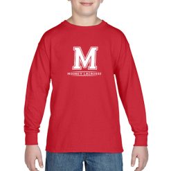 Alternative view of Mooney Lacrosse Youth Heavy Cotton™ Youth Long Sleeve T-Shirt