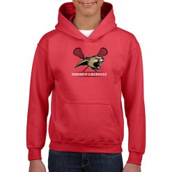 Alternative view of Mooney Lacrosse Youth Heavy Blend™ Youth Hooded Sweatshirt