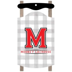 Alternative view of Mooney Lacrosse Sled Ornament