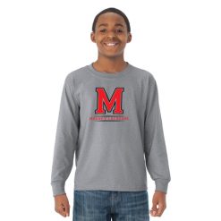 Alternative view of Mooney Lacrosse Youth DRI-POWER Youth Long Sleeve T-Shirt
