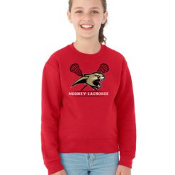 Alternative view of Mooney Lacrosse Youth Youth Crew Sweatshirt
