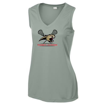 Mooney Lacrosse Ladies Ladies Sleeveless PosiCharge® Competitor™ V-Neck Tee - Image 6