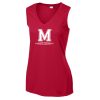 Mooney Lacrosse Ladies Ladies Sleeveless PosiCharge® Competitor™ V-Neck Tee