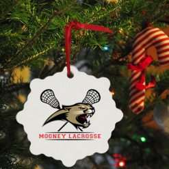 Alternative view of Mooney Lacrosse Ornaments
