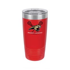 Alternative view of Mooney Lacrosse 22oz Stainless Steel Tumbler