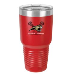 Alternative view of Mooney Lacrosse 32oz Stainless Steel Tumbler