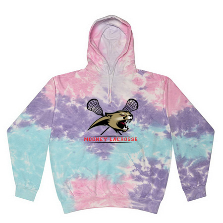 Mooney Lacrosse Adult Tie Dye Fleece Pullover - Image 12