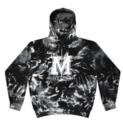 Alternative view of Mooney Lacrosse Adult Tie Dye Fleece Pullover