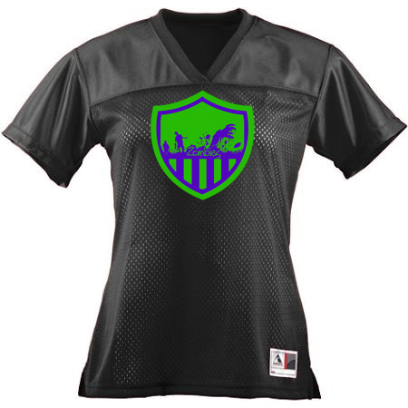 WMPH Ladies Junior Fit Replica Football Tee - Image 6