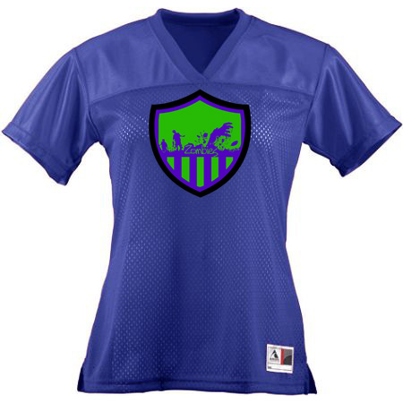 WMPH Ladies Junior Fit Replica Football Tee - Image 8