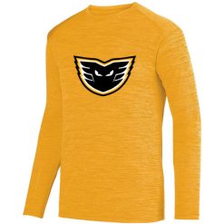 Alternative view of WMPH Adult SHADOW TONAL HEATHER LONG SLEEVE TEE