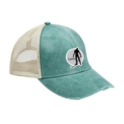 Alternative view of WMPH Heathered/Distressed Ollie Cap