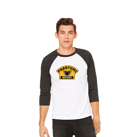 WMPH Unisex 3/4 Sleeve Baseball Tee - Image 52