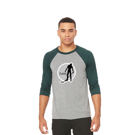 WMPH Unisex 3/4 Sleeve Baseball Tee - Image 58