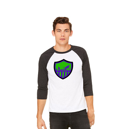 WMPH Unisex 3/4 Sleeve Baseball Tee - Image 47