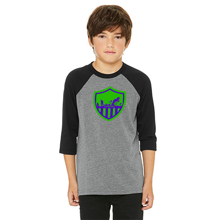 WMPH Youth Youth 3/4 Sleeve Baseball Tee