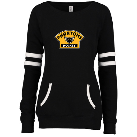WMPH Ladies Varsity Fleece Crew Neck Pullover - Image 9