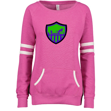 WMPH Ladies Varsity Fleece Crew Neck Pullover - Image 17