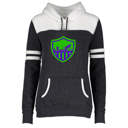 WMPH Ladies Varsity Fleece Pullover Hood - Image 9