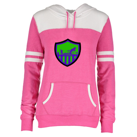 WMPH Ladies Varsity Fleece Pullover Hood - Image 14