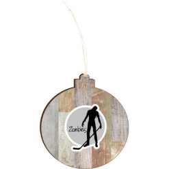 Alternative view of WMPH Light 4.18 X 3.86 Faux Wood Ornament