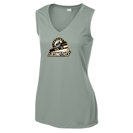 WMPH Ladies Ladies Sleeveless PosiCharge® Competitor™ V-Neck Tee - Image 10