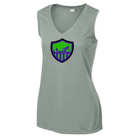 WMPH Ladies Ladies Sleeveless PosiCharge® Competitor™ V-Neck Tee - Image 14