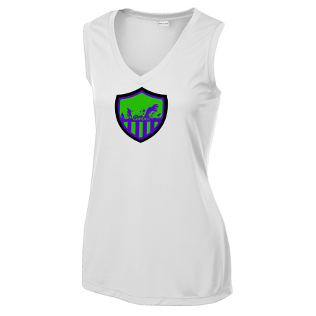 WMPH Ladies Ladies Sleeveless PosiCharge® Competitor™ V-Neck Tee - Image 8