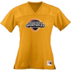Alternative view of Cedar Rock Sportsplex Ladies Junior Fit Replica Football Tee