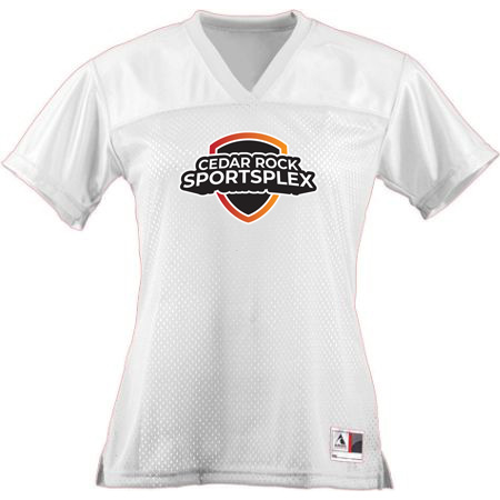 Cedar Rock Sportsplex Ladies Junior Fit Replica Football Tee - Image 10